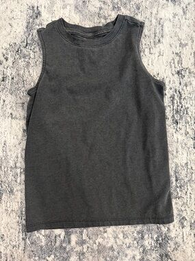 Cat & Jack Charcoal Gray Sleeveless Tank Top